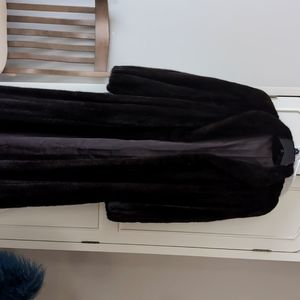 Vintage Robert Sidney full length ranch mink coat